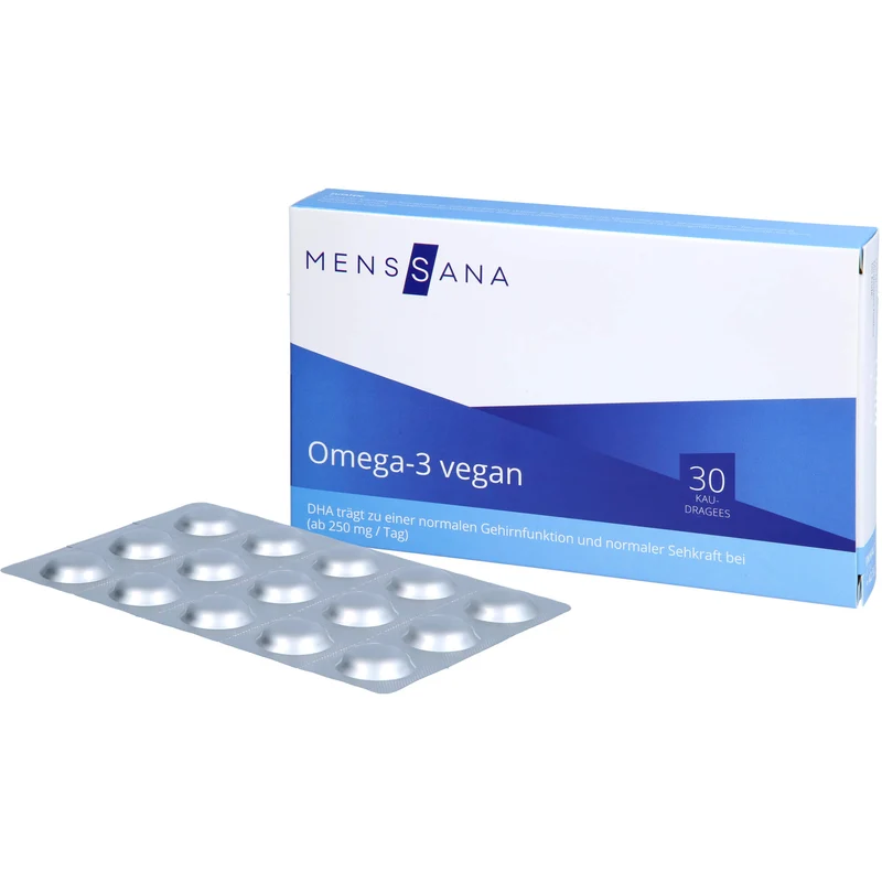 Omega-3 vegan MensSana®, 30 St KDA