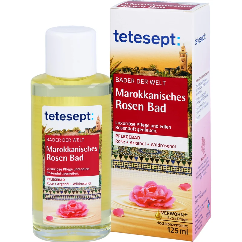 tetesept Marokkanisches Rosen Bad, 125 ml BAD