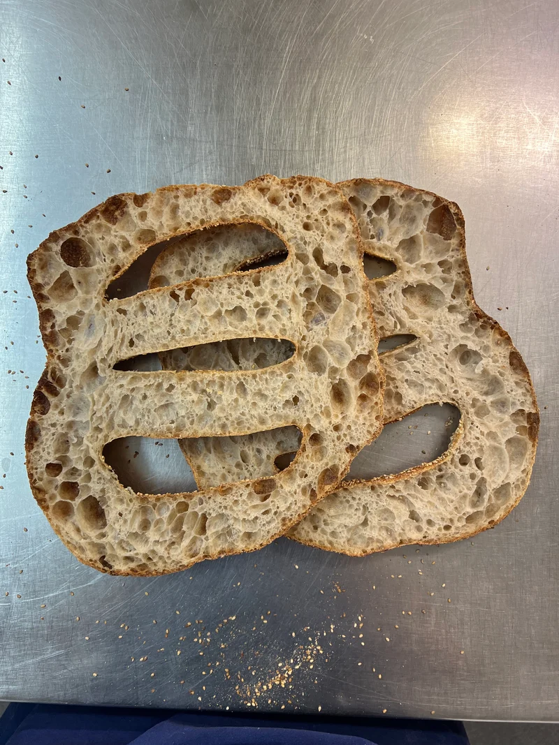 Sesam Fougasse