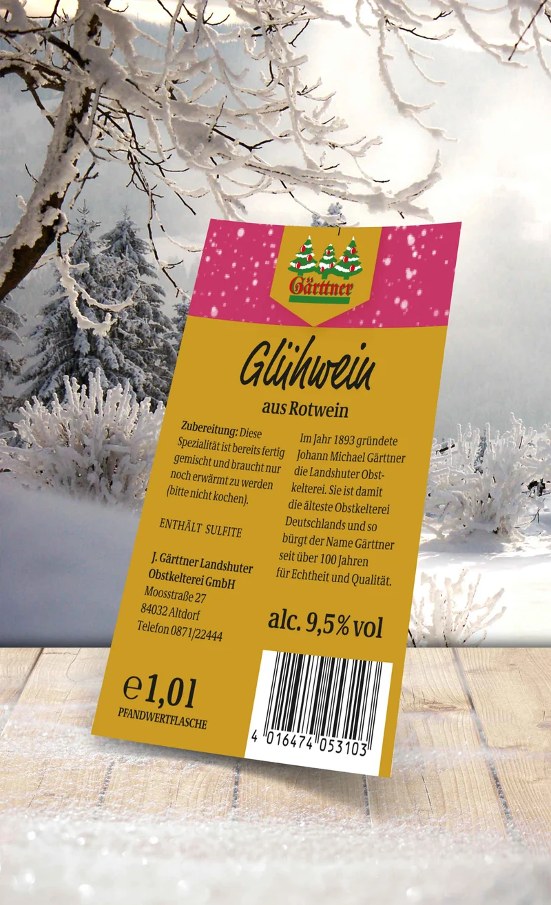 Gärttner Glühwein 1,0l
