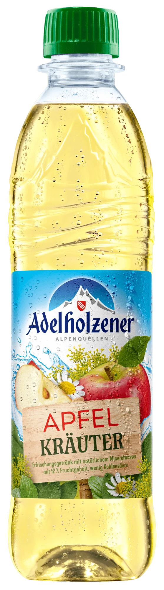 Adelholzener Apfel Kräuter PET 0,5l