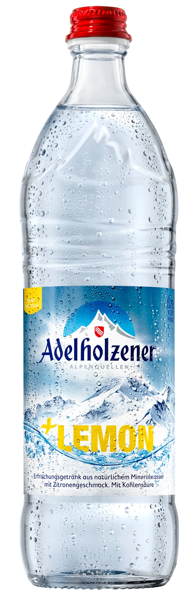 Adelholzener +Lemon 0,75l Glas