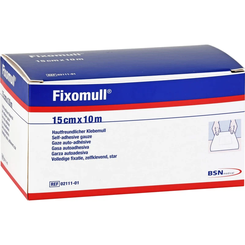Fixomull Klebemull 15 cmx10 m, 1 St