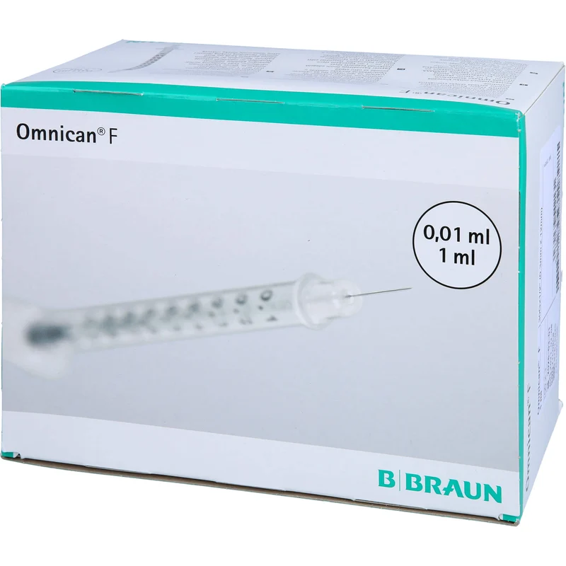 Omnican-F 30Gx12mm Feindosierungspritze 1ml, 100 St SRI