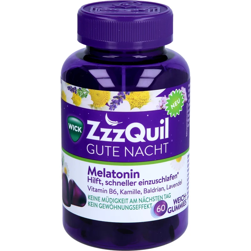 WICK ZzzQuil Gute Nacht, 60 St