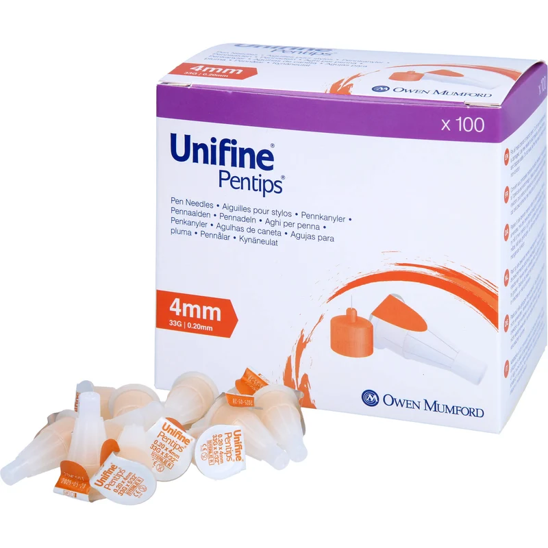 Unifine Pentips 4mm 33G, 100 St KAN