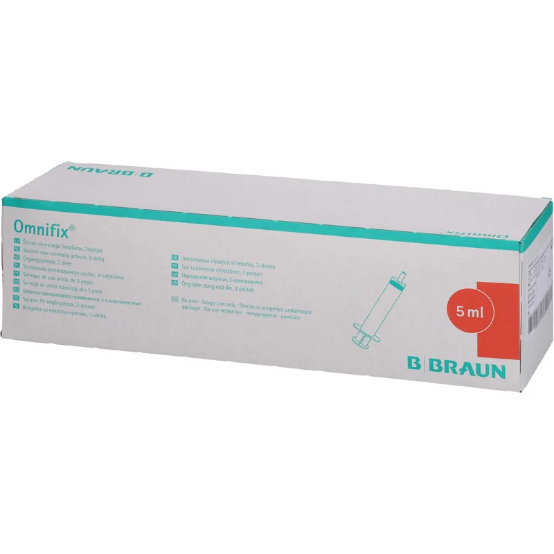 OMNIFIX Solo Luer Latexfrei, 100X5 ml SRI