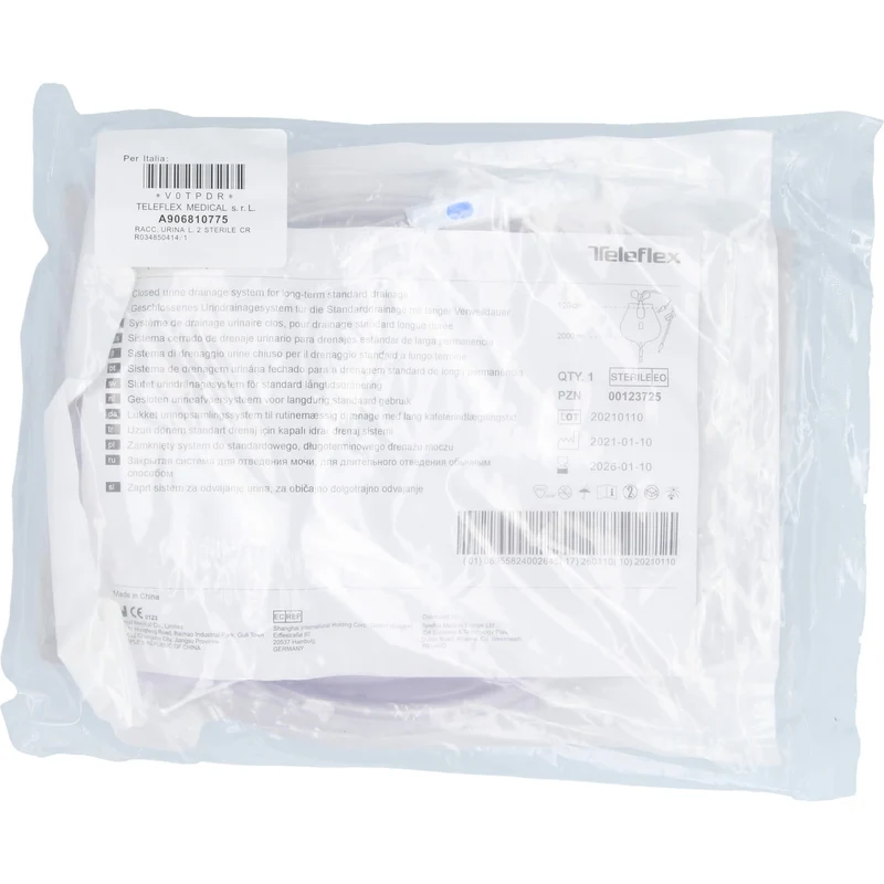 Urinbeutel Medical Service S-Bag 2l 120cm Schlauch, 1 St BEU