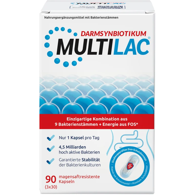 MULTILAC Darmsynbiotikum, 3X30 St KMR