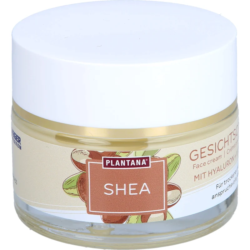 Plantana Shea Gesichtscreme Hyaluron & Vitamin-E, 50 ml CRE