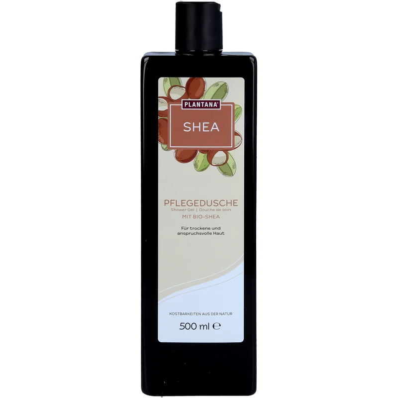 Plantana Shea Pflegeduschbad mit Bio-Shea, 500 ml XDG