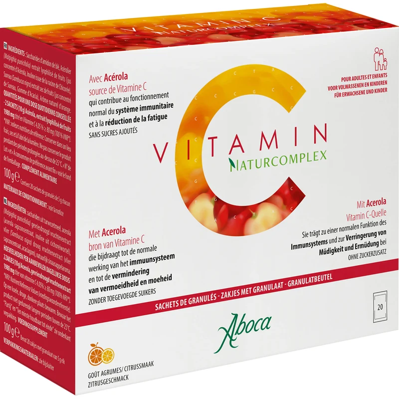 Vitamin C Naturcomplex, 20X5 g GRA
