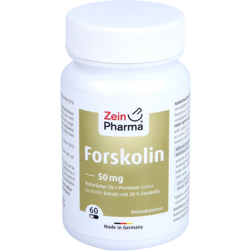 Forskolin Kapseln 50 mg, 60 St KAP