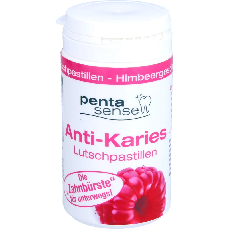 Penta-Sense Anti-Karies Lutsch. Himbeere, 30 St PAS