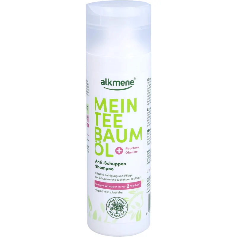 alkmene Mein Teebaumöl Anti-Schuppen Shampoo, 200 ml SHA
