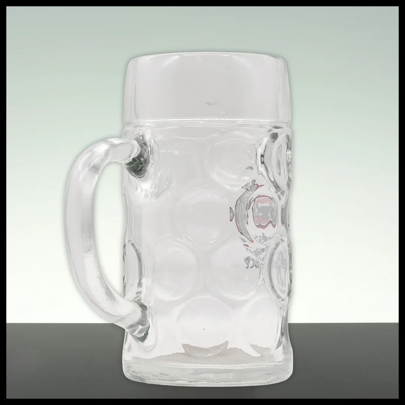 Hacker Pschorr Maßkrug Glas 1L