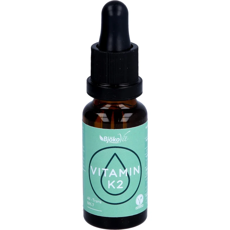 Vitamin K2 MK7 all-trans 100ug vegan Tropfen, 20 ml TRO