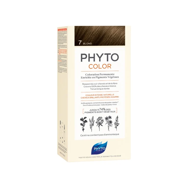 PHYTOCOLOR 7 Blond ohne Ammoniak, 1 St