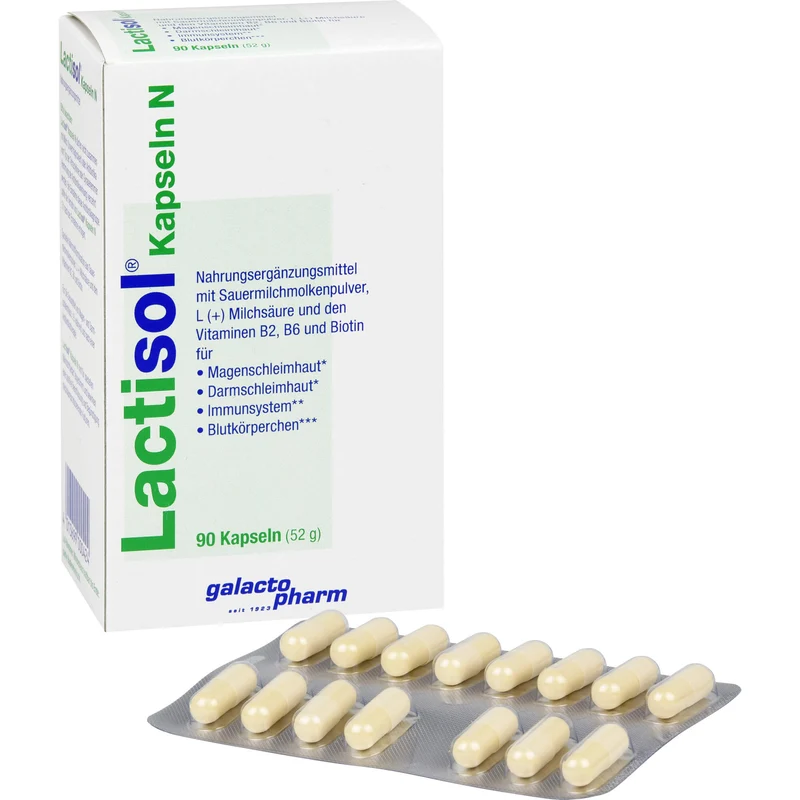 Lactisol Kapseln N, 90 St KAP