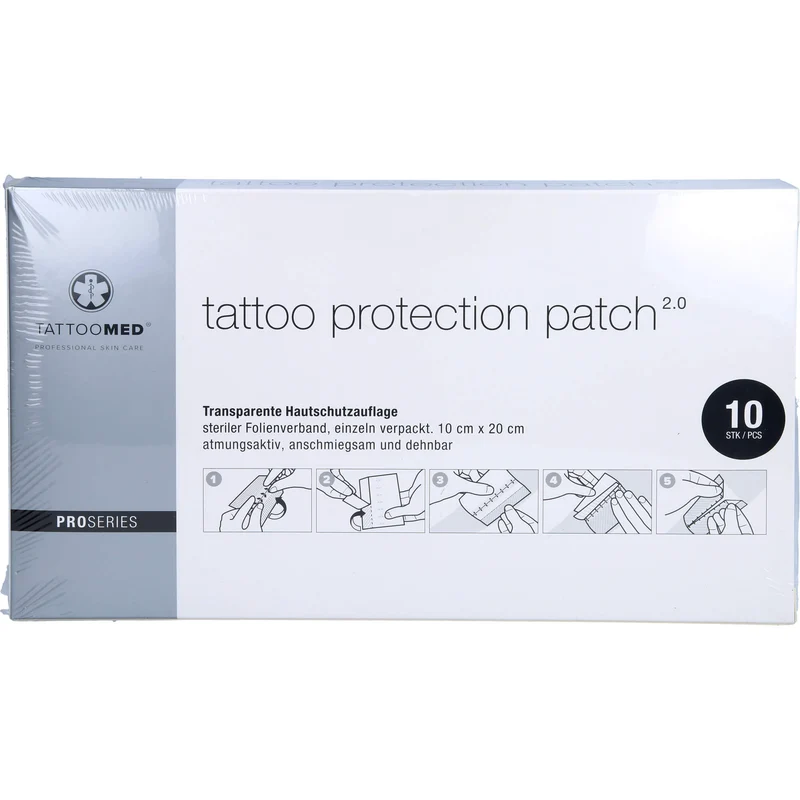 TattooMed tattoo protection patch 2,0, 10 St PFL
