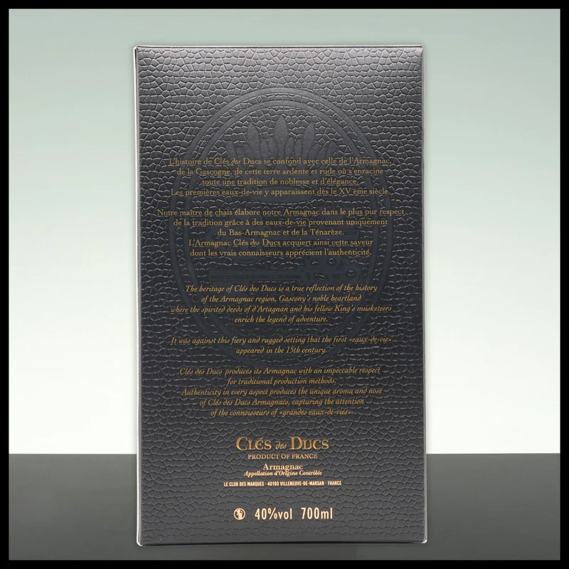 Cles des Ducs VSOP Armagnac 0,7L - 40% Vol.
