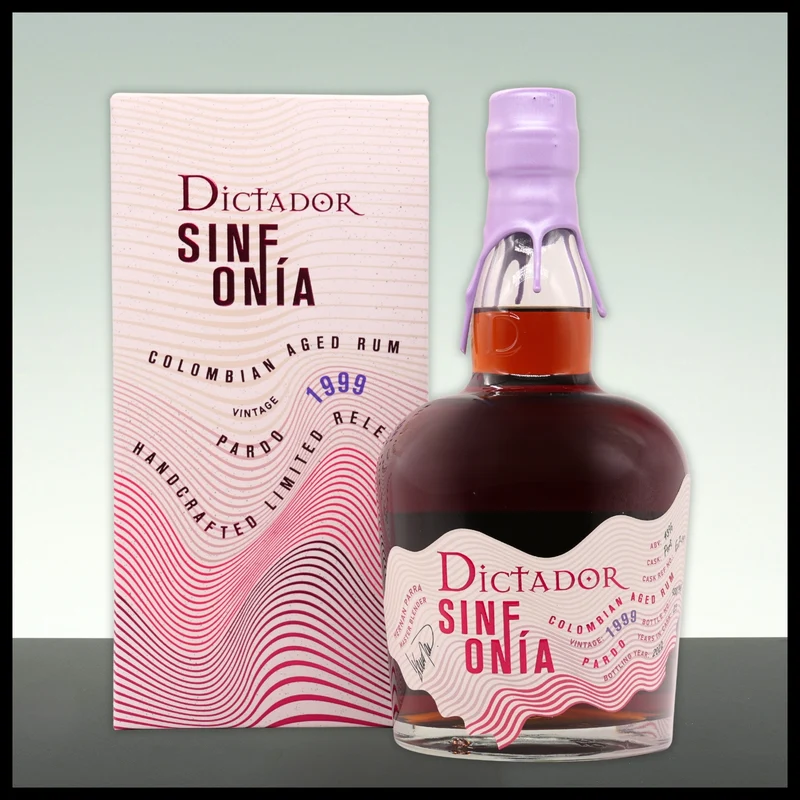 Dictador SINFONIA Pardo Rum 1999 0,7L - 43% Vol.