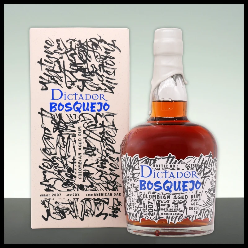Dictador BOSQUEJO American Oak Cask Rum 2007 0,7L - 40% Vol.