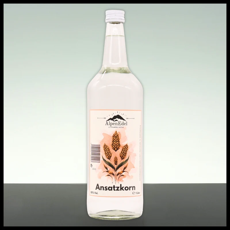 AlpenEdel Ansatzkorn 1L - 80% Vol.