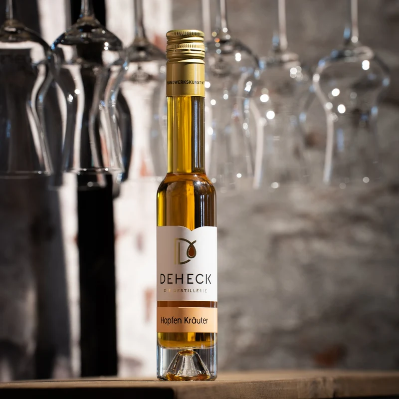 Hopfen Honig Kräuter Likör | Kräuter Schnaps mit fein-süßer Note | 50%