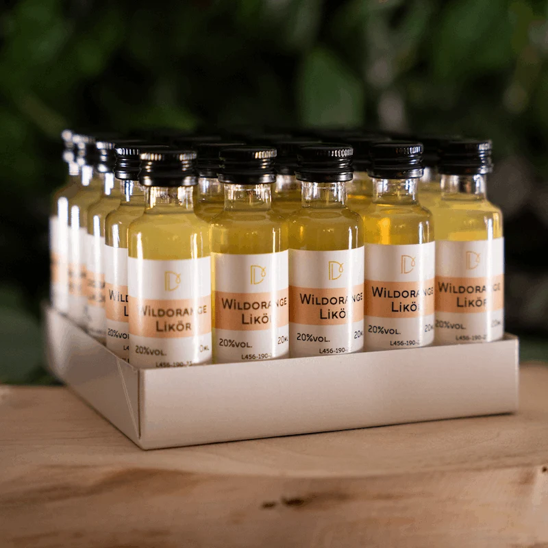 Wildorange Likör Party Paket - 25x Likör Shots