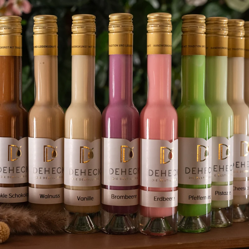 Probierpaket Likör "bitte mit Sahne" | 10 x 0,1 L Sahnelikör Set
