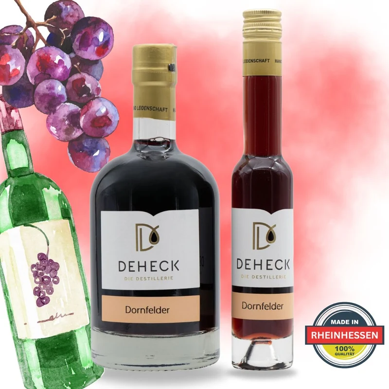 Dornfelder Likör | Rheinhessen-Wein Likör im Dornfelder Stil | 20%