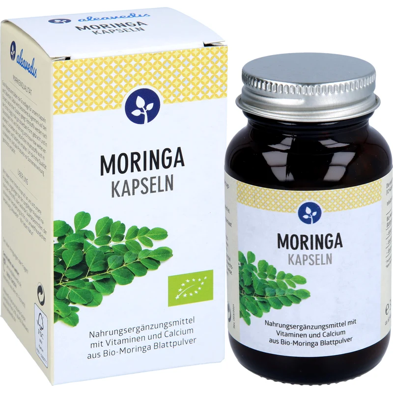 Moringa 400mg Kapseln Bio, 60 St KAP