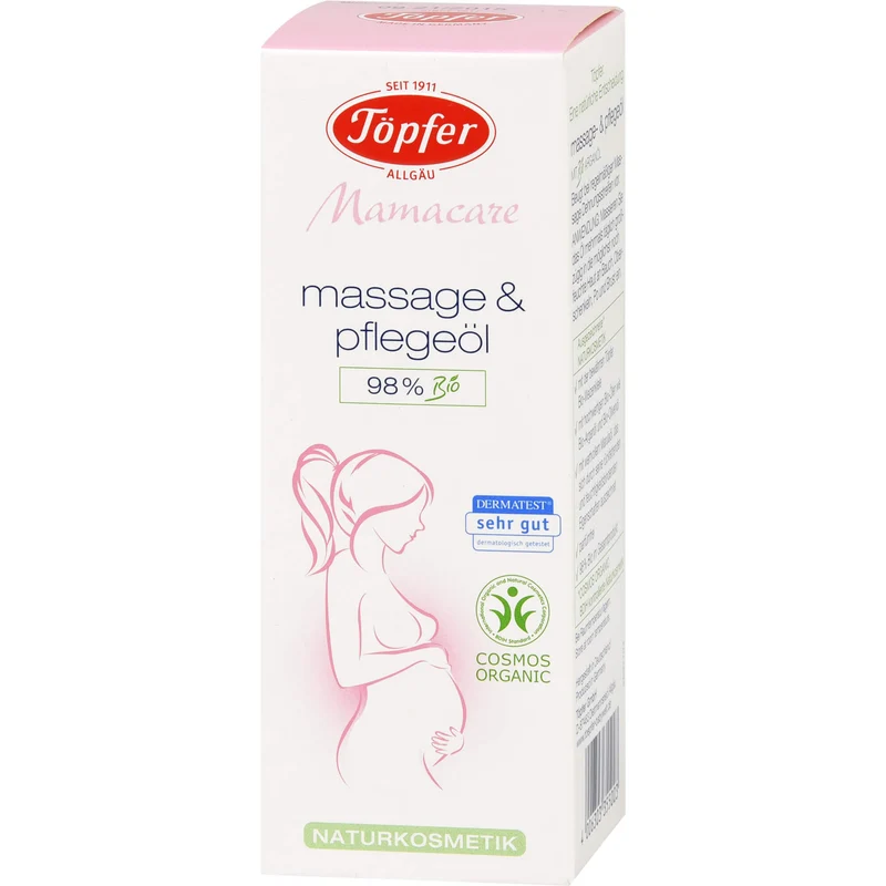 Töpfer Massage & Pflegeöl Mamacare, 100 ml OEL