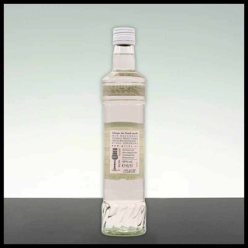 Prinz Meisterwurz Schnaps 0,5L - 40% Vol.