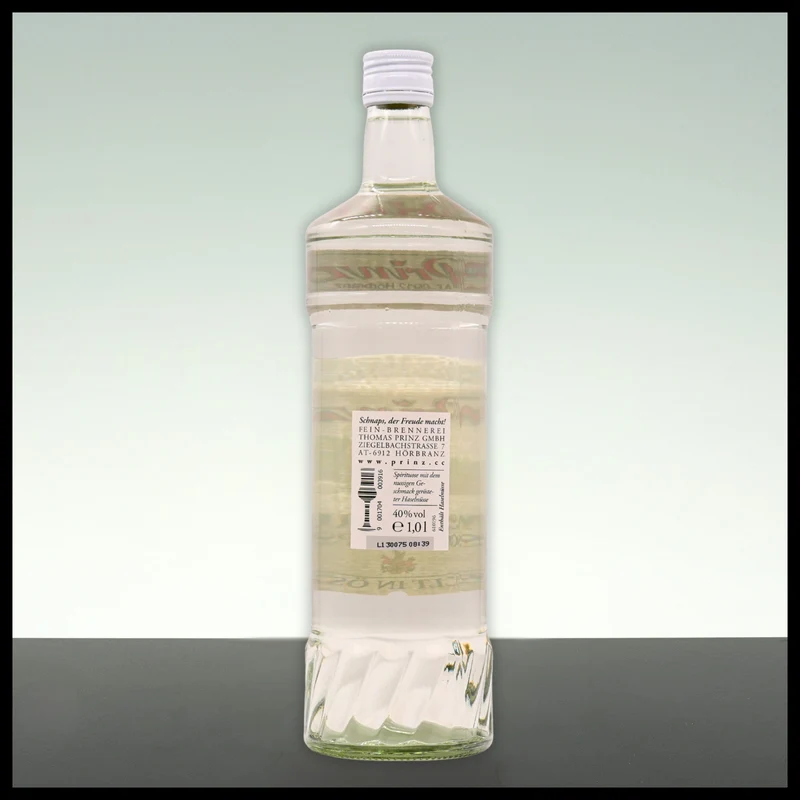 Prinz Haselnuss Schnaps 1L - 40% Vol.
