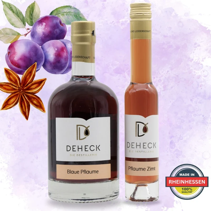 Pflaume Zimt Likör | fruchtig-würziger Pflaumen Likör mit Zimt Note | 18%