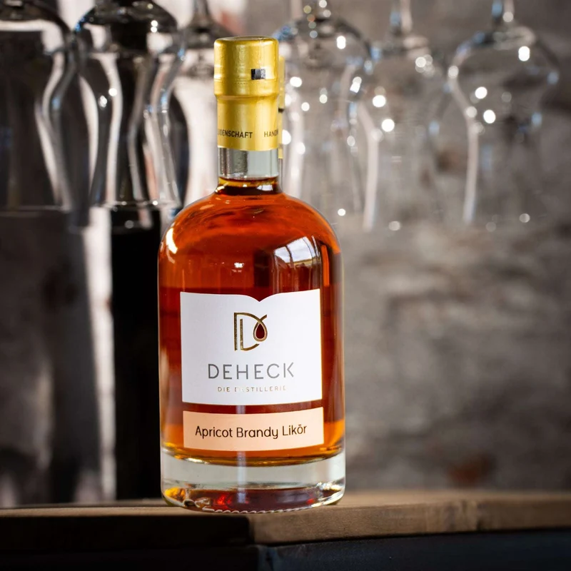 Apricot Brandy Likör | luxuriöser Aprikosen Likör | 35%