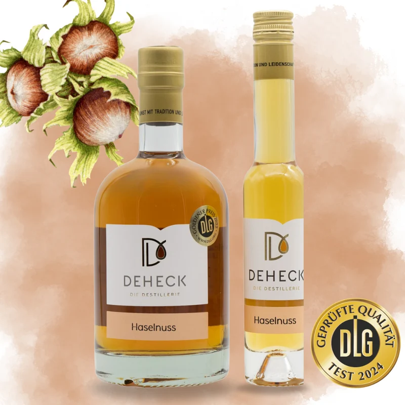 Haselnuss Likör | eleganter Nuss-Likör mit fein karamelliger Note | 20%
