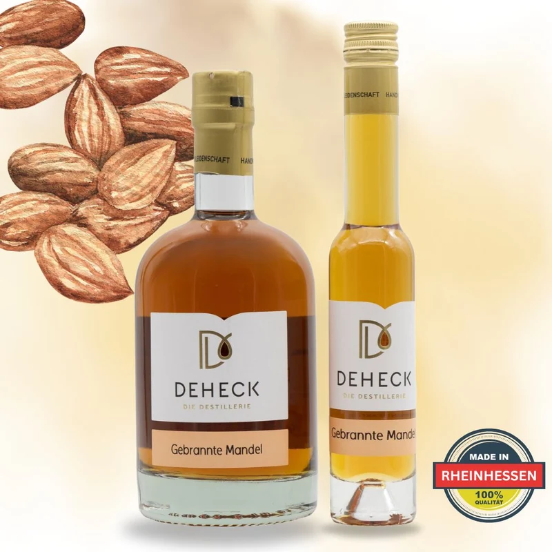 Gebrannte Mandeln Likör | feiner Mandel-Likör mit Röstaromen | 20%