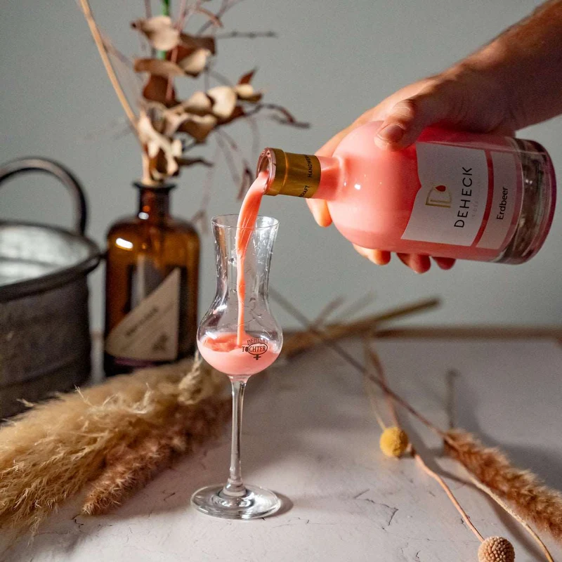 Erdbeer Sahnelikör | fruchtiger Erdbeeren Likör in cremiger Sahne | 15%