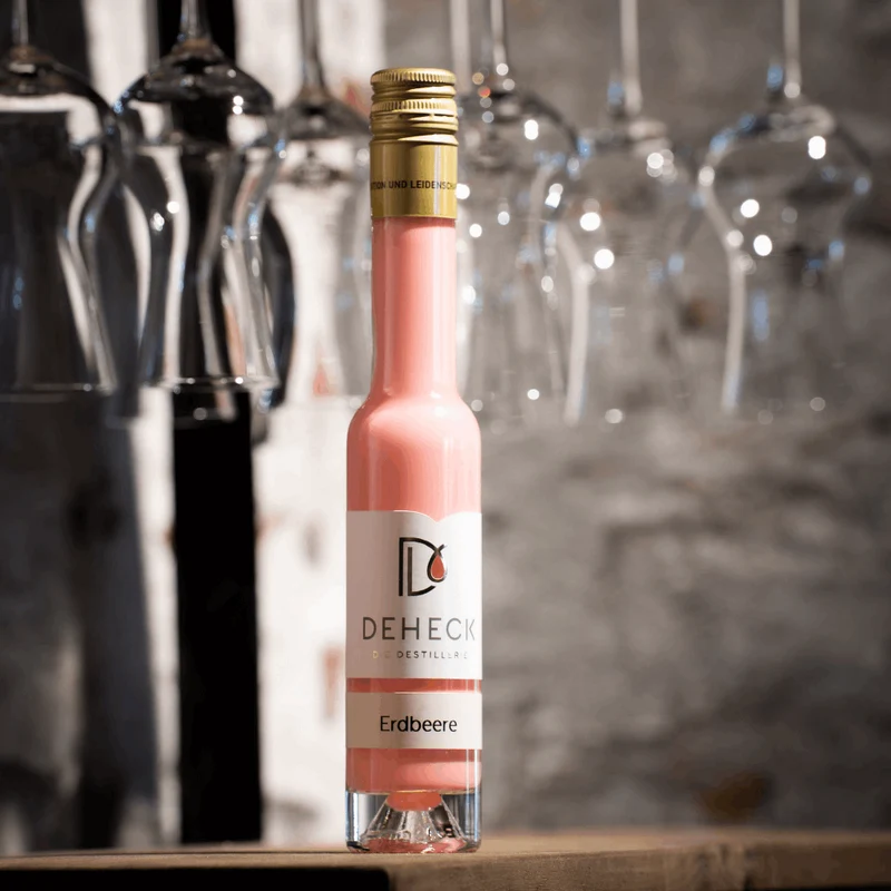 Erdbeer Sahnelikör | fruchtiger Erdbeeren Likör in cremiger Sahne | 15%