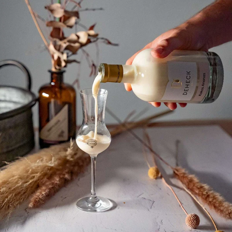 Ananas Kokos Sahnelikör | exotischer Pina Colada Likör in cremiger Sahne | 15%