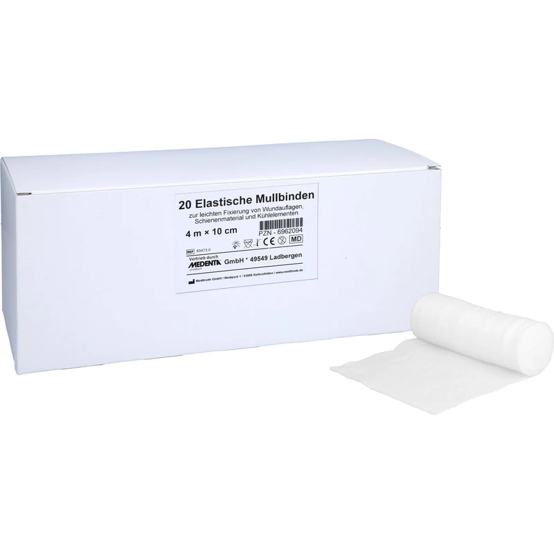 MULLBINDE ELAST 4MX10CM, 20 St BIN