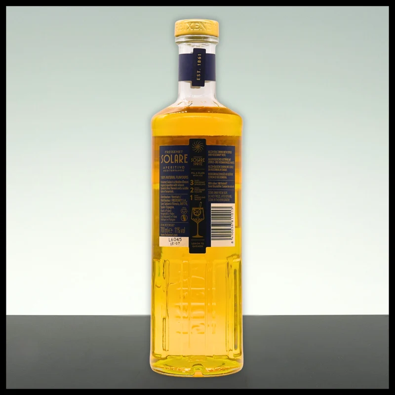 Freixenet SOLARE Aperitivo Mediterraneo 0,7L - 11% Vol.
