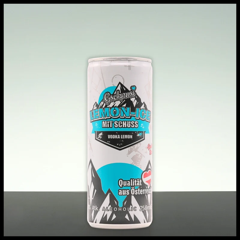 Gschpusi Lemon-Ice mit Schuss "Vodka-Lemon" 0,25L - 4% Vol.