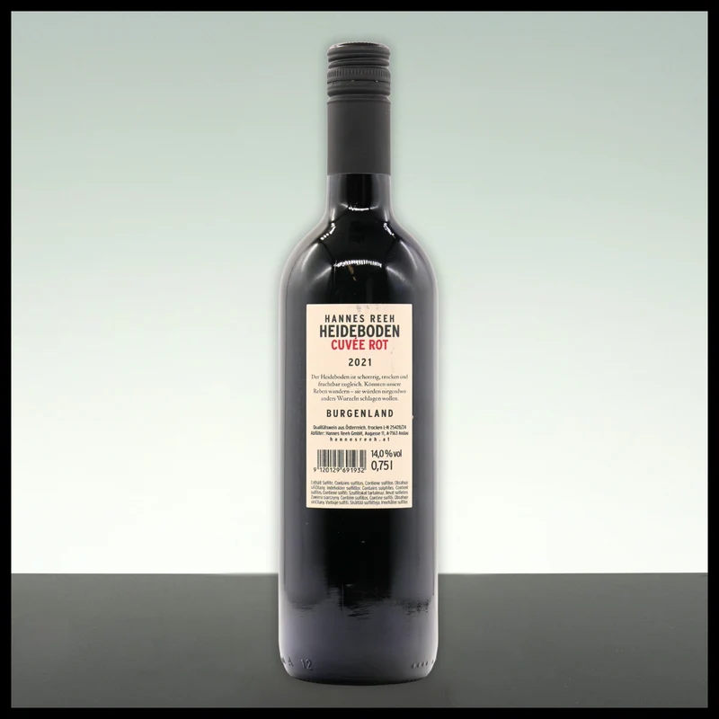 Hannes Reeh Heideboden Cuvée Rot 0,75L - 14% Vol.