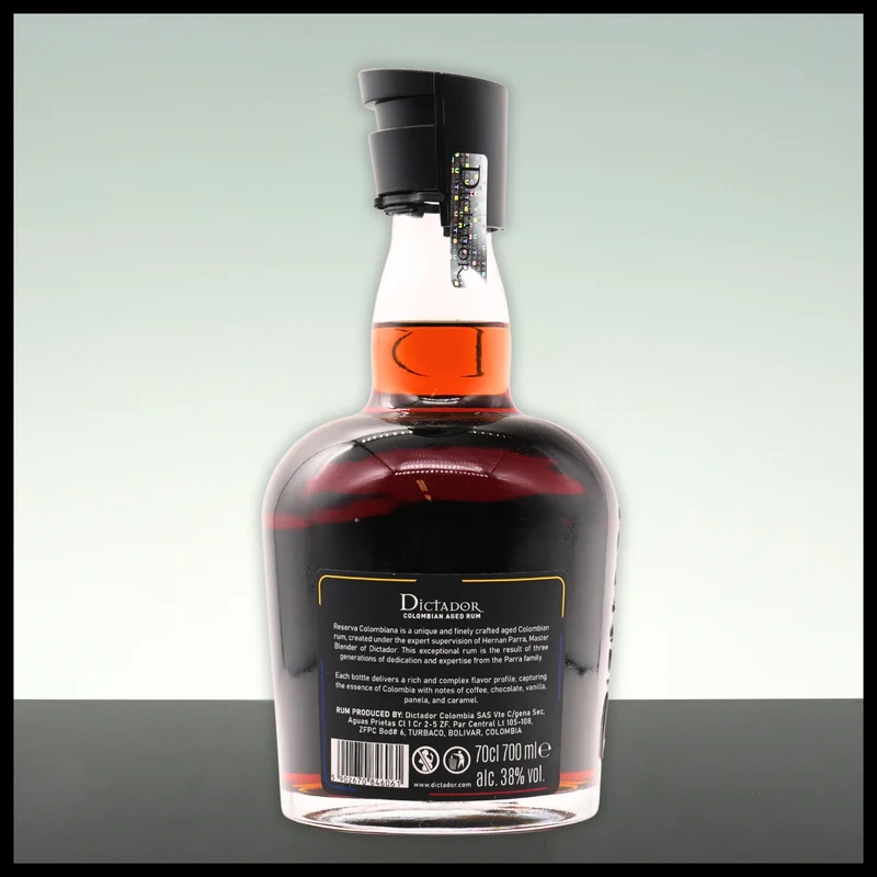 Dictador Reserva Colombiana Rum 0,7L - 38% Vol.