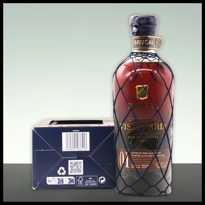 Brugal Coleccion Visionaria Edition 01 Rum 0,7L - 45% Vol.