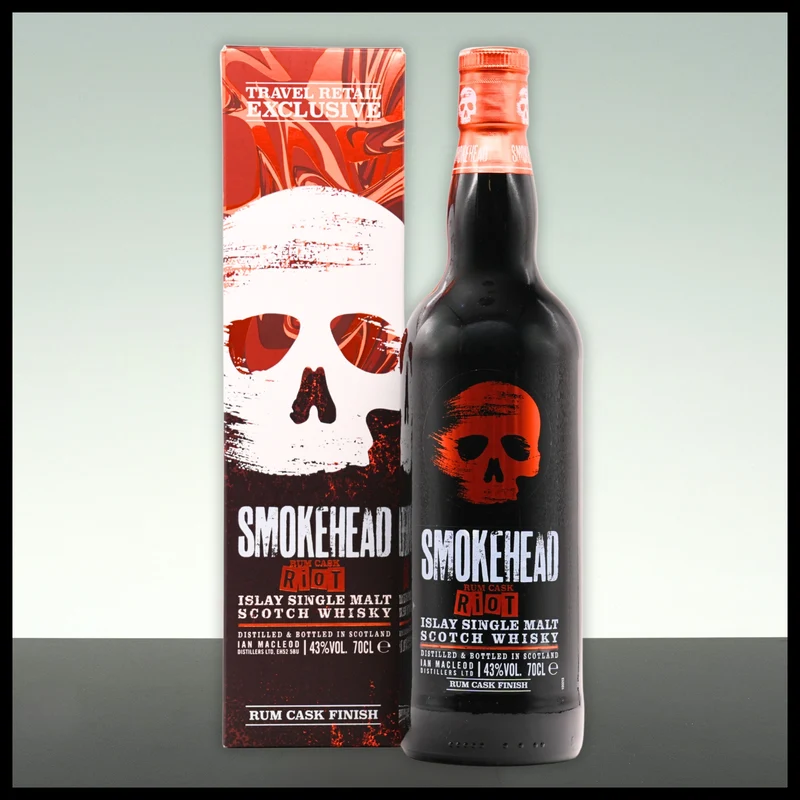 Smokehead RUM RIOT Single Malt Whisky 0,7L - 43% Vol.